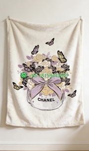 Chanel Throw Blankets